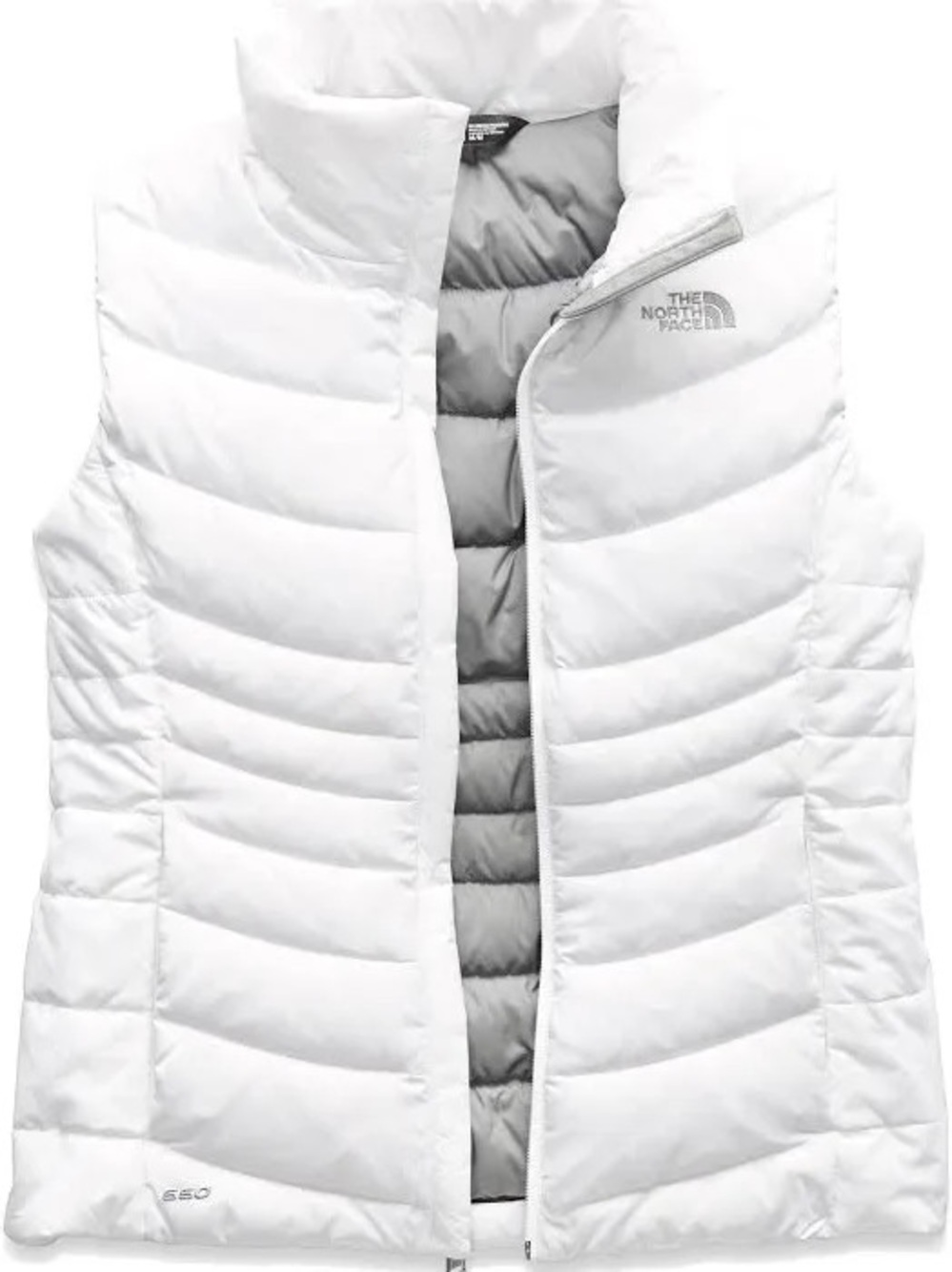 The North Face Women’s  Aconcagua II 550 Down Puffer Vest White, Sz XS